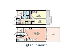 O.G.C. 2LDKの間取図画像