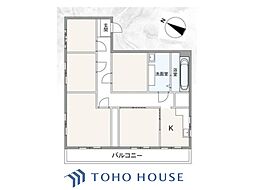 鈴音ビル南大塚台マンション 5Kの間取図画像
