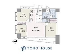 ナイスアーバン千駄木 3LDKの間取図画像