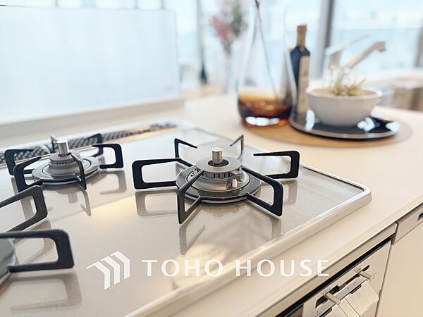 【KITCHEN】◆家族のおはよう◆の声を笑顔で迎えてあげられるシステムキッチン。朝ごはんが楽しみでちょっと早起きしたくなるんです。