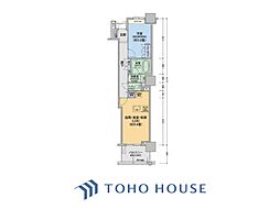 ステーションフロントタワー 1LDKの間取図画像