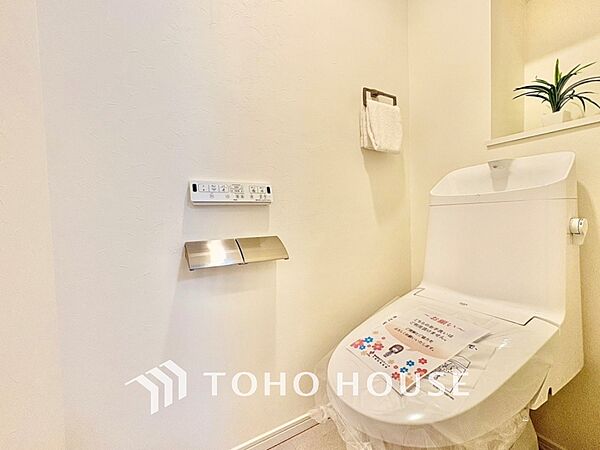 トイレも自分の時間をゆっくり過ごすスペースのひとつ。最新設備は嬉しい