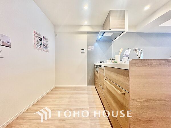 【KITCHEN】◆家族のおはよう◆の声を笑顔で迎えてあげられるシステムキッチン。朝ごはんが楽しみでちょっと早起きしたくなるんです。