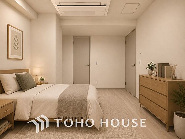 【PRIVATE ROOM】※この画像の家具の配置には、生成AIによる加工を施しております。なお、家具や調度品は、販売価格に含まれません。