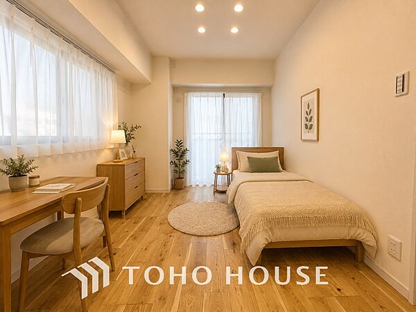 【PRIVATE ROOM】※この画像の家具の配置には、生成AIによる加工を施しております。なお、家具や調度品は、販売価格に含まれません。