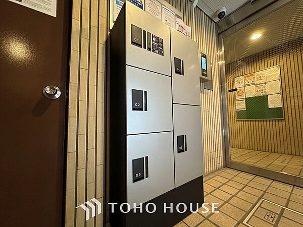 【Delivery box】◆宅配BOX◆ご不在時でも、時間指定や再配達依頼なしでお荷物を受け取ることができます。