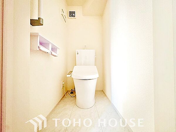 毎日使う場所だからこそ、清潔で快適な空間を実現したトイレです。