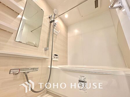 【BATHROOM】◆プライベートな空間◆simpleだからrelaxできるんです。こころもからだもキレイさっぱり。