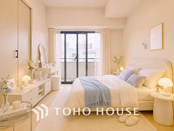 【PRIVATE ROOM】※この画像の家具の配置には、生成AIによる加工を施しております。なお、家具や調度品は、販売価格に含まれません。