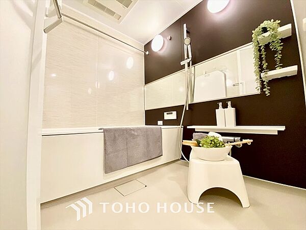 【BATHROOM】◆プライベートな空間◆simpleだからrelaxできるんです。こころもからだもキレイさっぱり。