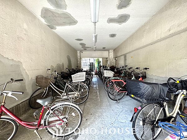 ◆駐輪場◆大切な自転車を置いておける。敷地内に駐輪場があるとお出かけの際に便利です。