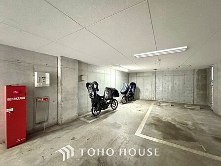 ◆駐輪場◆大切な自転車を置いておける。敷地内に駐輪場があるとお出かけの際に便利です。