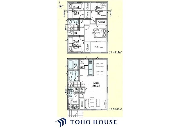 【間取図】