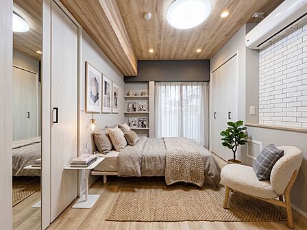 【PRIVATE ROOM】※この画像の家具の配置には、生成AIによる加工を施しております。なお、家具や調度品は、販売価格に含まれません。