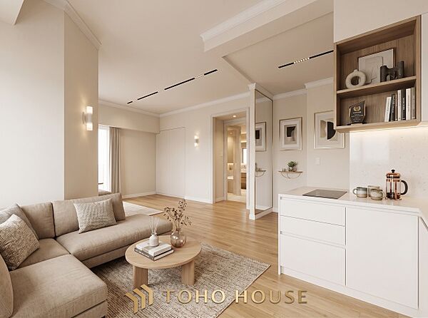 【APPEARANCE】※この画像の家具の配置には、生成AIによる加工を施しております。なお、家具や調度品は、販売価格に含まれません。