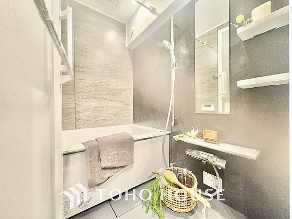 【BATHROOM】◆プライベートな空間◆simpleだからrelaxできるんです。こころもからだもキレイさっぱり。