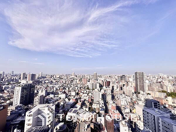 バルコニーからの眺望は開放感にあふれ、心安らぐひととき。