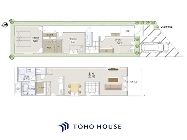 テーマの統一されたこの住まいはすべてがお気に入りの空間となるんだろう。