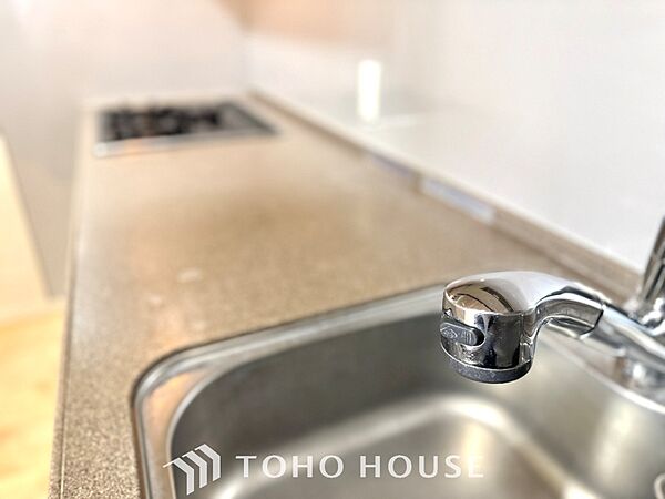 【Water cleaner】蛇口から流れ出すお水はクリーンでいつも楽しめます。また浄水器内臓シャワー混合栓なので場所取らずのスッキリとしたスタイルです。