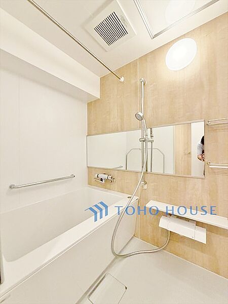 【BATHROOM】◆プライベートな空間◆simpleだからrelaxできるんです。こころもからだもキレイさっぱり。