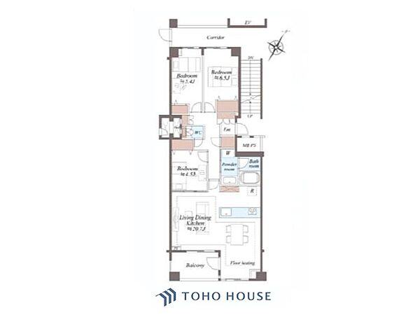 家族みんなの笑顔が、笑い声が絶えない幸せいっぱいのこの場所で新たな生活が始まる。
