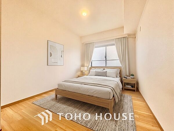 ※生成AIによるイメージです。家具・小物は販売価格に含まれません。【PRIVATE ROOM】◆リラックス◆寝室は一日の疲れを癒す大切な空間。快適で落ち着けるおすすめの間取りです。