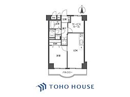 ライオンズマンション馬事公苑 1SLDKの間取図画像