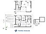 間取り：テーマの統一されたこの住まいはすべてがお気に入りの空間となるんだろう。