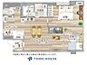 間取り：家族みんなの笑顔が、笑い声が絶えない幸せいっぱいのこの場所で新たな生活が始まる。