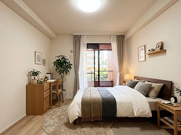 【PRIVATE ROOM】※この画像の家具の配置には、生成AIによる加工を施しております。なお、家具や調度品は、販売価格に含まれません。