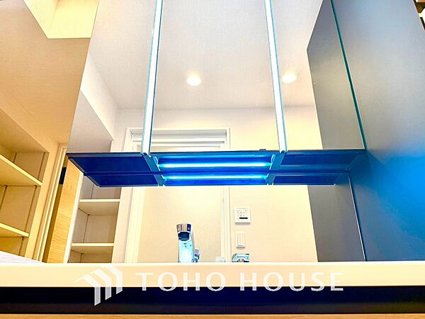【WASHROOM】◆快適◆煌びやかな暮らしの中にも忘れたくない快適さ。大きな収納が助けてくれます。