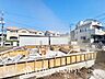 トイレ：【建築中】◆清潔感ある空間◆ホワイト調のクロスと温もり溢れるモダンカラーの床材が見事に調和した本邸宅は、毎日の生活を少しでも快適に過ごして頂ける様に落ち着いた雰囲気作りから行っています。