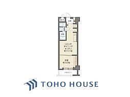 チサンマンション三軒茶屋第2 1LDKの間取図画像