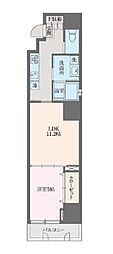 オーキッドレジデンス秋葉原 1LDKの間取図画像