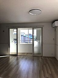 ノースツー　ヴィラ 201 2階1LDKのリビング/ダイニング