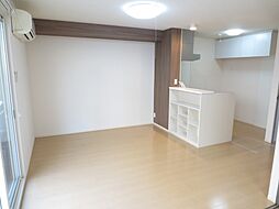 クレール森田　A 103 1階2LDKのリビング/ダイニング