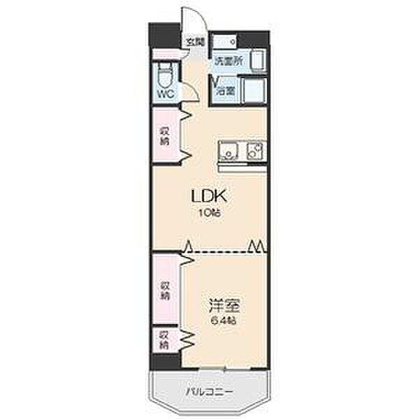 第13オオタビル 403｜愛知県名古屋市中区千代田３丁目(賃貸マンション1LDK・4階・40.00㎡)の写真 その2