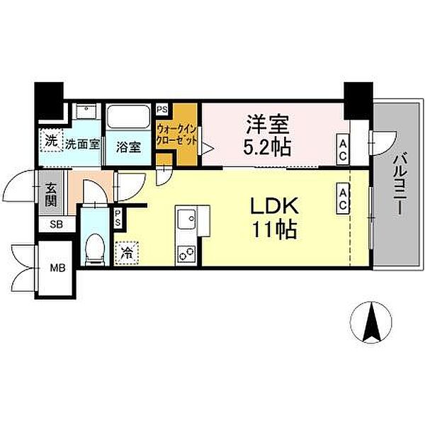 （仮）D-room亀島 503｜愛知県名古屋市中村区亀島２丁目(賃貸マンション1LDK・5階・40.12㎡)の写真 その1