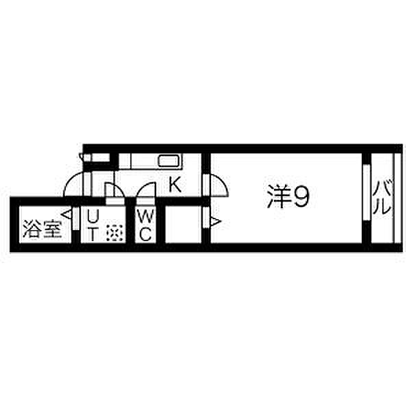 HK2 east 1402｜愛知県名古屋市西区栄生２丁目(賃貸マンション1K・4階・29.04㎡)の写真 その2