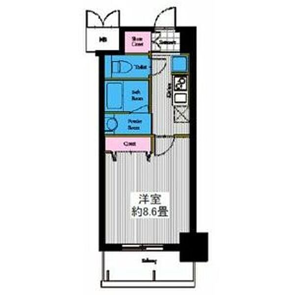 同じ建物の物件間取り写真 - ID:223031869346