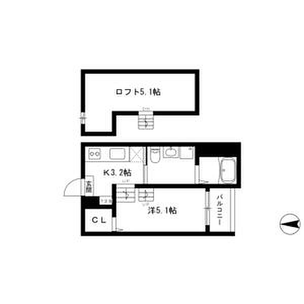 リヴェール本陣 105｜愛知県名古屋市中村区豊幡町(賃貸アパート1K・1階・20.71㎡)の写真 その2