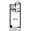 亀の井都筑マンション4階3.2万円