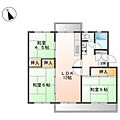 藤の木団地4号棟4階4.5万円