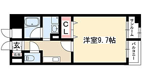 あいさきがけ 704 ｜ 愛知県名古屋市東区泉１丁目（賃貸マンション1K・7階・35.55㎡） その2