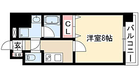 カレント茶屋が坂 1202 ｜ 愛知県名古屋市千種区茶屋が坂１丁目（賃貸マンション1K・12階・27.00㎡） その2