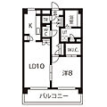 エルーデメイファ4階8.4万円
