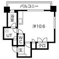 ヴィー・クオレタワー白鳥庭園3階7.3万円