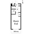 置地マンション3階4.3万円