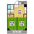 二瀬マンション2階4.5万円
