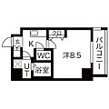 RESIDENCIA泉9階7.7万円